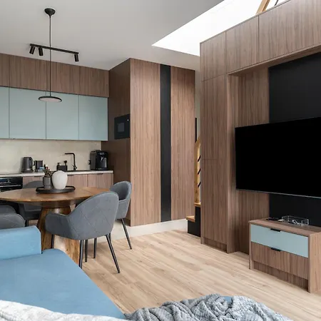Plaza 41 Seaside With Roof Terrace And Parking By Lion Apartman Gdańsk