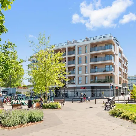 Plaza 41 Seaside With Roof Terrace And Parking By Lion Apartamento Gdansk